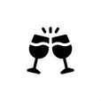 icône deux verres